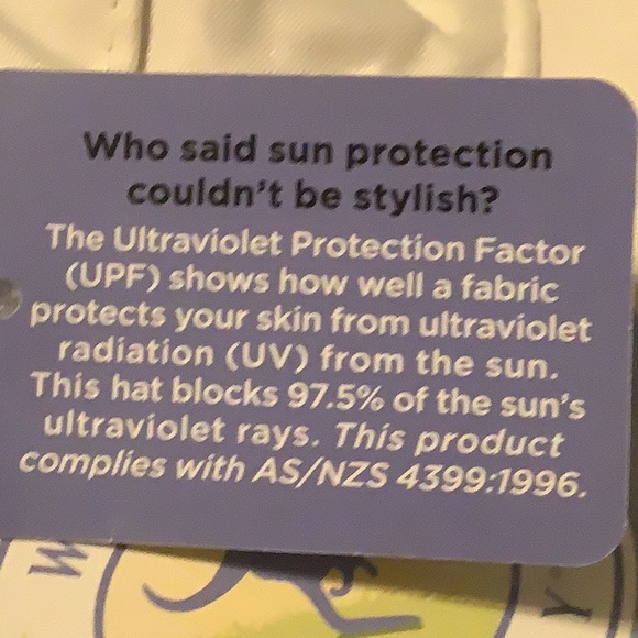 Natural hat, collapsible, UPF 50+ sun protection, water friendly, NWT, Traveler - Picture 2 of 9